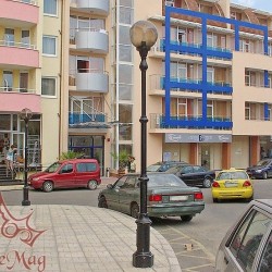 Gusseisen Kandelaber für Außenbeleuchtung M1