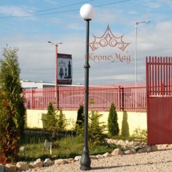 Gusseisen Kandelaber für Außenbeleuchtung UNIO-M87