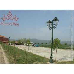 Historische Kandelaber Mastleuchten aus Gusseisen 1K-C2