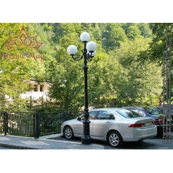 Historische Kandelaber Mastleuchten aus Gusseisen G3-C31