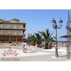 Kandelaber Gusseisen Masten für Außenbeleuchtung C1-C3