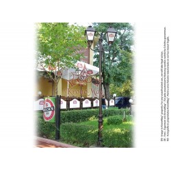 Kandelaber Gusseisen Masten für Aussenbeleuchtung VILLA-2c Kandelaber Gusseisen Masten für Aussenbeleuchtung VILLA-2c