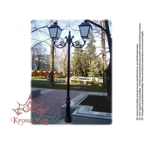Kandelaber Gusseisen Masten für Außenbeleuchtung VILLA-C2