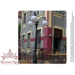 Kandelaber Mastleuchte aus Gusseisen 2H-W3