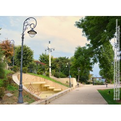 Kandelaber Mastleuchte aus Gusseisen M1H1-CCT1