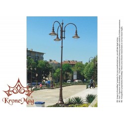 Kandelaber Mastleuchte aus Gusseisen T28-H3