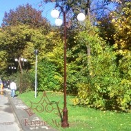 Kandelaber Mastleuchten aus Gusseisen-Metall - UNIO-3C-T1