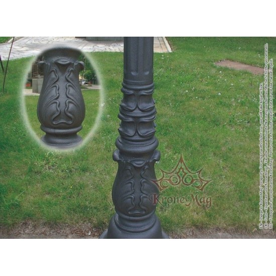 Garten Kandelaber,Gartenbeleuchtung aus Gusseisen 1K-1b