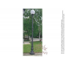 Garten Kandelaber, Gartenbeleuchtung aus Gusseisen 1K-1b