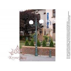 Historische Kandelaber Mastleuchten aus Gusseisen B1-C2