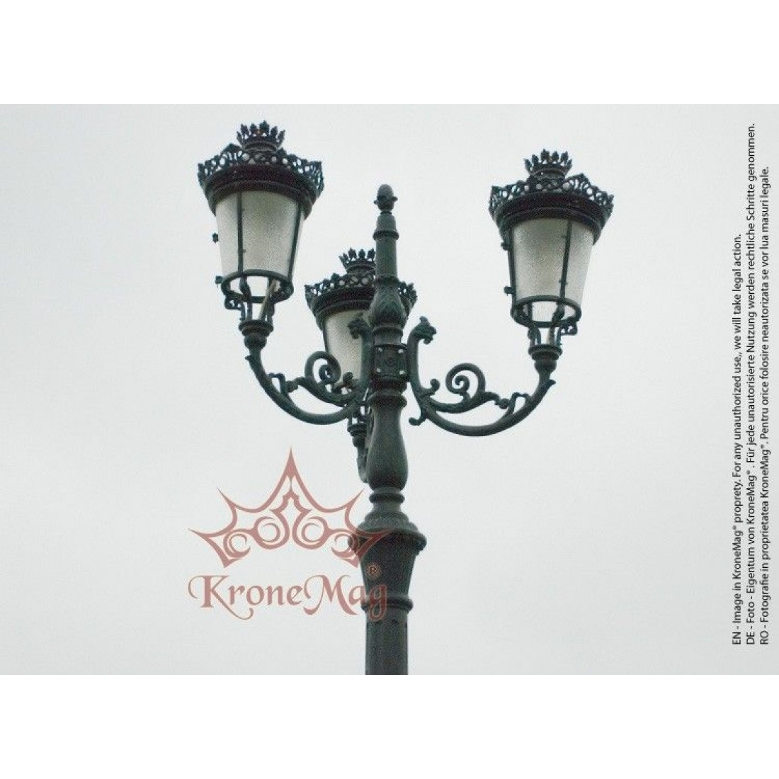 3-Flammige Kandelaber Mastleuchten für Aussenbereich G31-C3 :: KroneMag