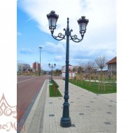 Kandelaber Mastleuchten aus Gusseisen R1-C2