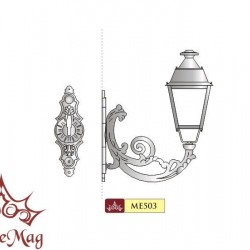 Wandlaternen Aussen aus Gusseisen ME503 VILLA