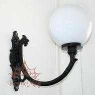 Wandlaternen Aussen aus Gusseisen ME503L KUGEL 300