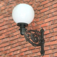 Wandleuchten Außen Antik aus Gusseisen LG103.KUGEL 250