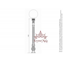 Pollerleuchten für Außen SI-927 KUGEL 300