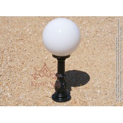 Sockellaterne aus Gusseisen SI-951 KUGEL 300