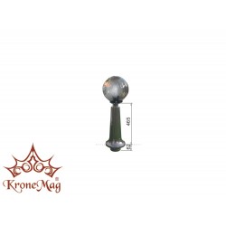 Gusseisen Pollerleuchten für Außen, Wegeleuchten, Standleuchten SI-BT KUGEL 300