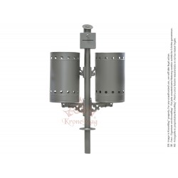 Abfallbehälter für Außen URBAN 2.SR mit Ascher 