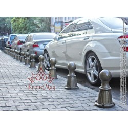 Absperrpfosten, Poller, Pfosten aus Gusseisen 914