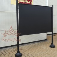 Infotafeln Außenbereich, Plakatwerbung, Werbeschilder aus Gusseisen M1302-S