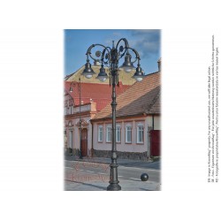 Kandelaber Mastleuchte aus Gusseisen C1-L4