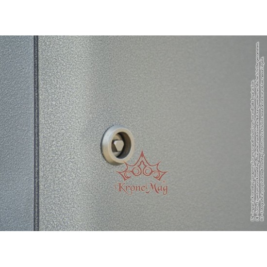 Abfallbehälter für Außen URBAN 16.C mit Schutzdach