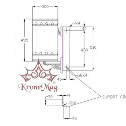 Abfallbehälter für Außen URBAN 14