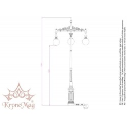 Straßenbeleuchtungsmasten Kandelaber Masten DH1-Y3
