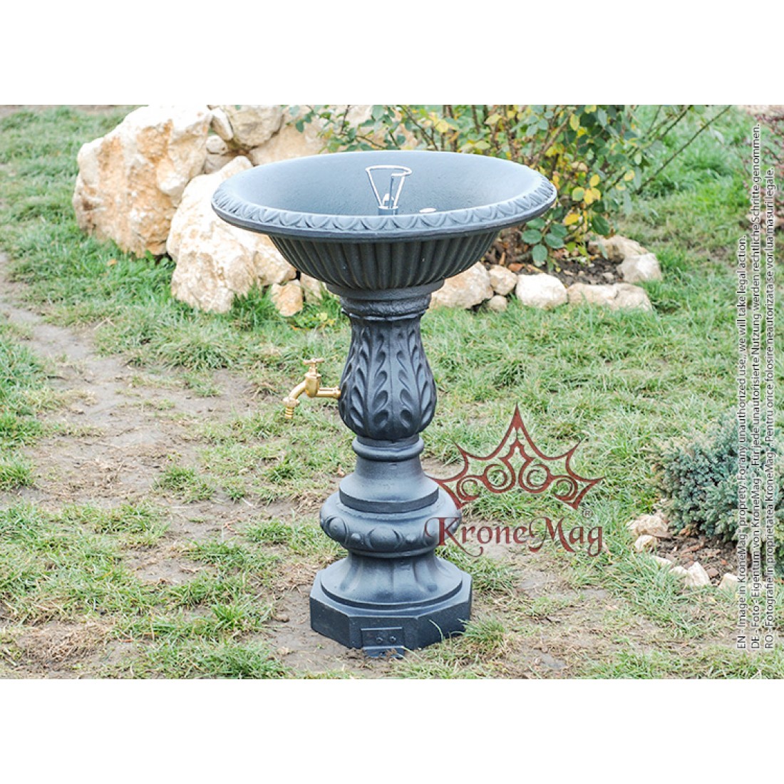 Öffentliche Trinkbrunnen Gusseisen Standbrunnen ZARGA 2 :: KroneMag